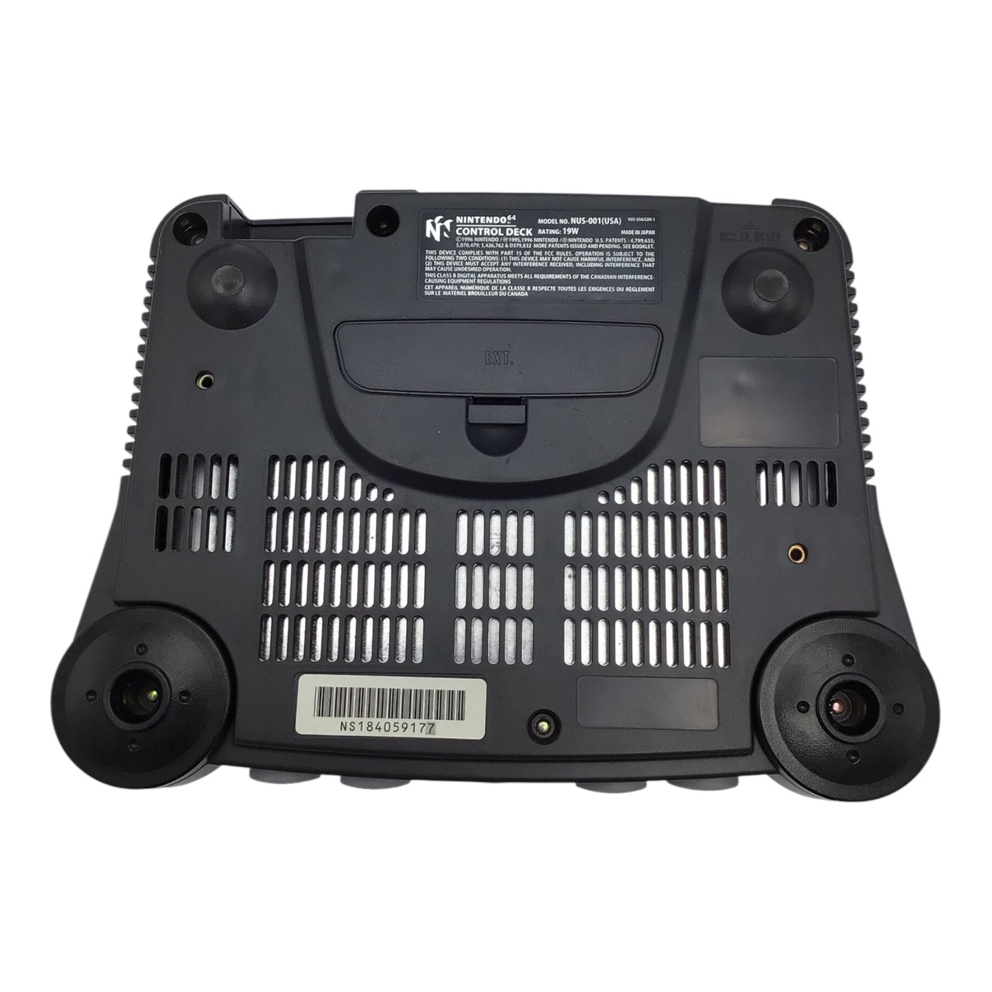 Nintendo 64 (N64) – Grey Controller & Cables Included