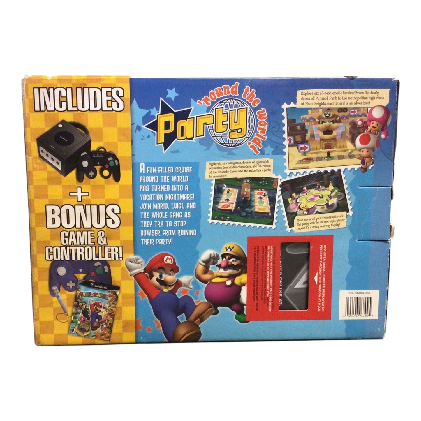 Nintendo GameCube Mario Party 7 Bonus Set (Box Only)
