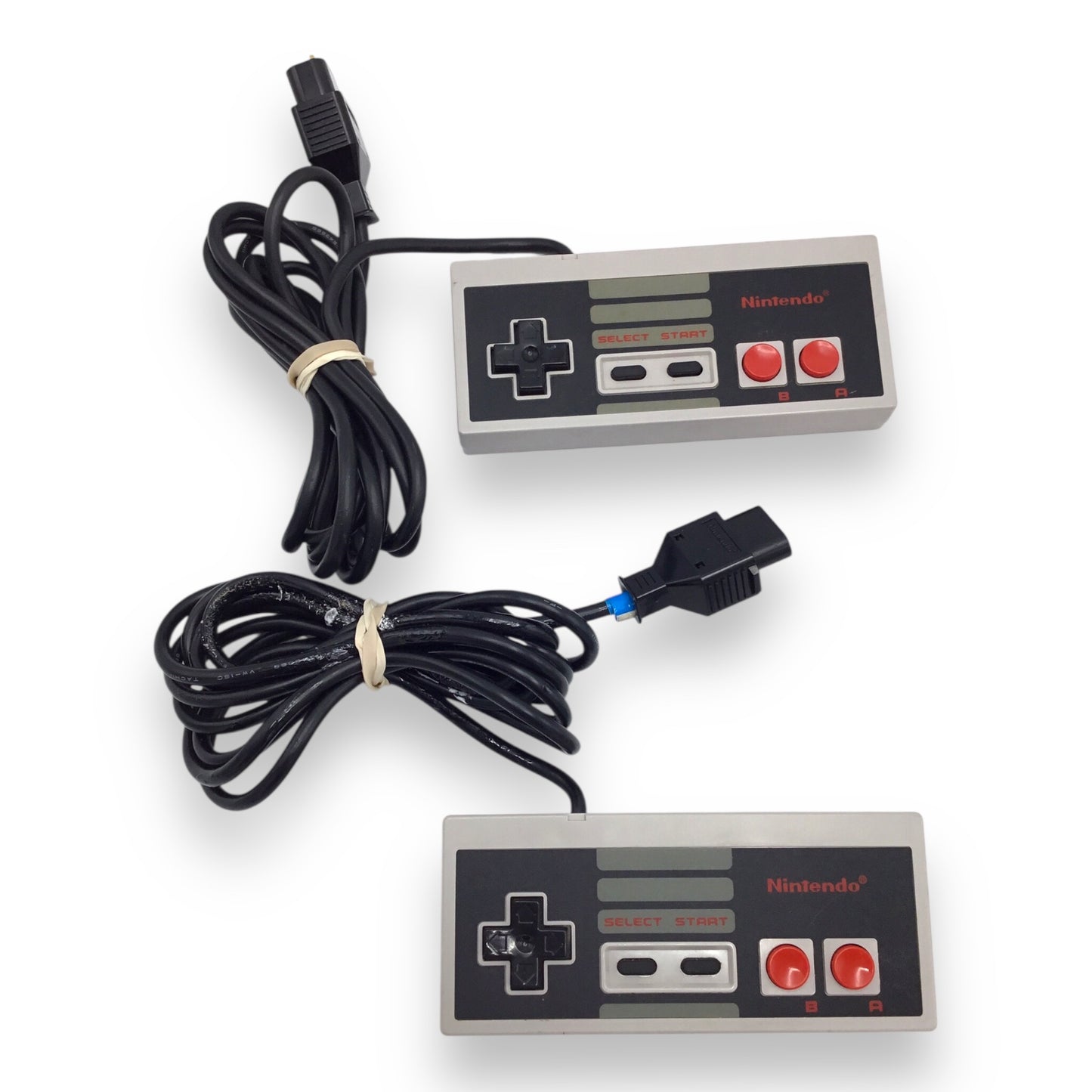 Nintendo NES Control Deck Top Loader NES-101 Console w/ 2 Controllers & Cables – Tested
