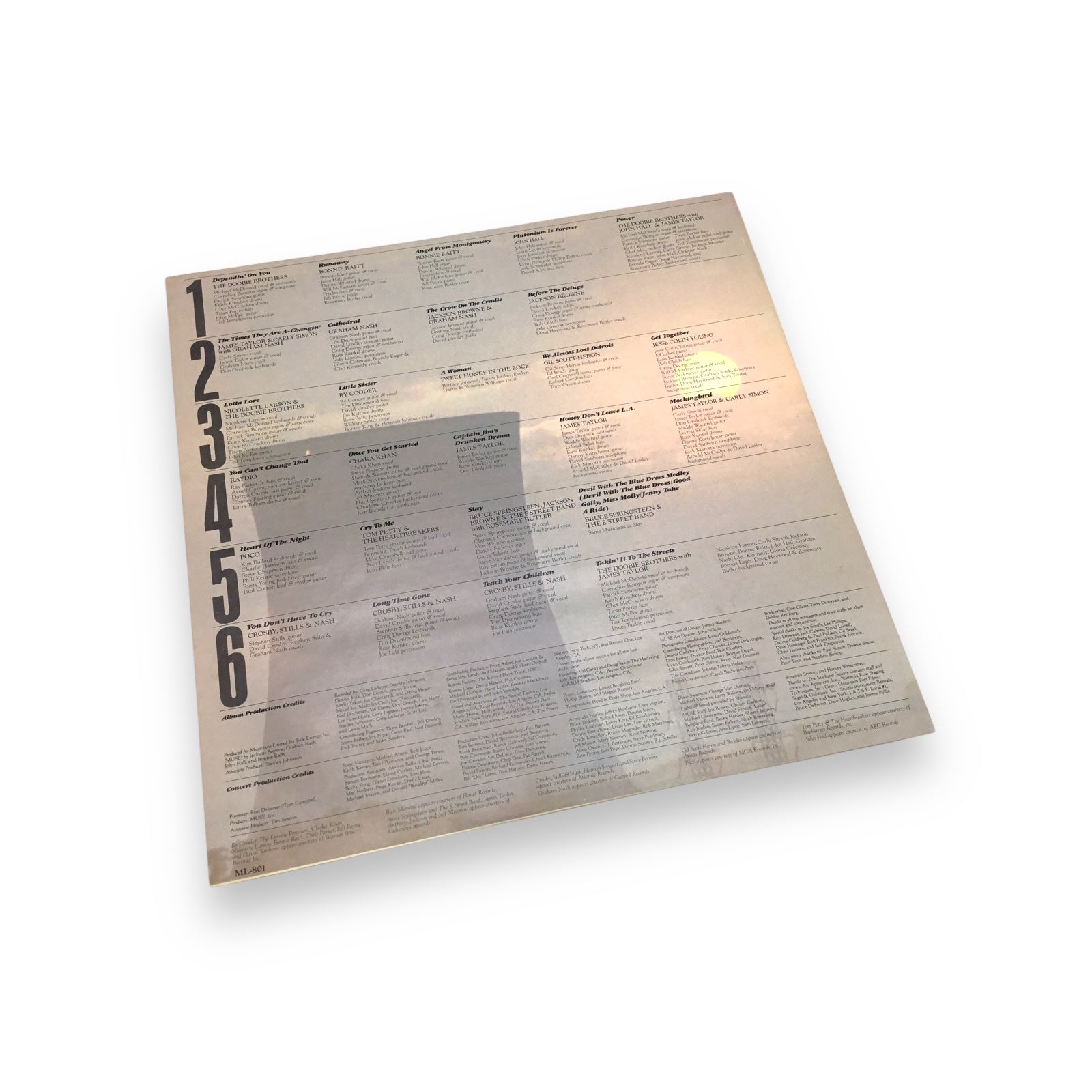 No Nukes: The Muse Concerts for a Non-Nuclear Future | Live Vinyl LP