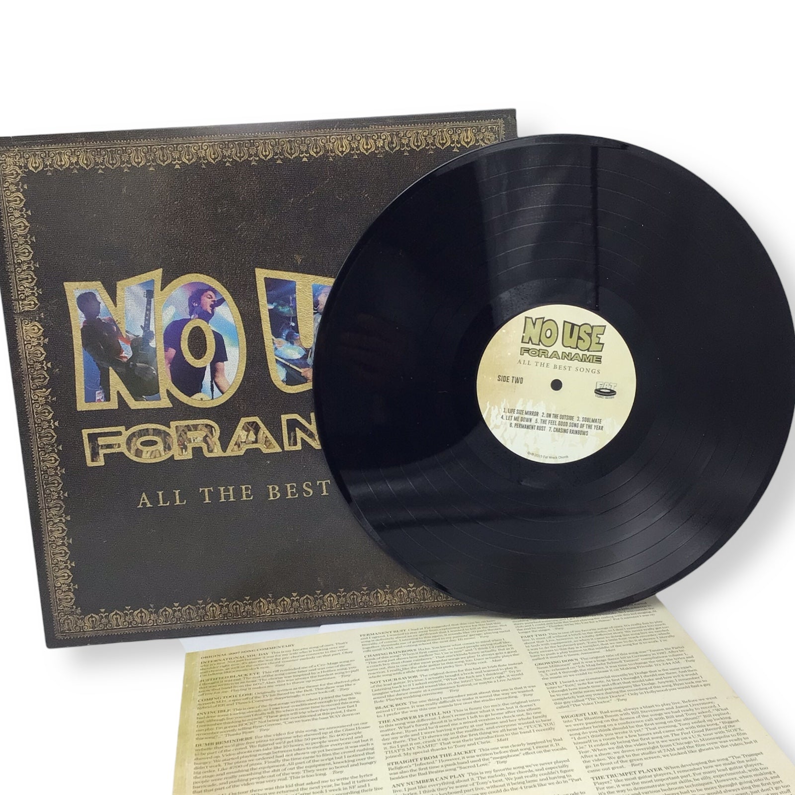 No Use for a Name – All the Best Songs Vinyl LP | Fat Wreck Punk