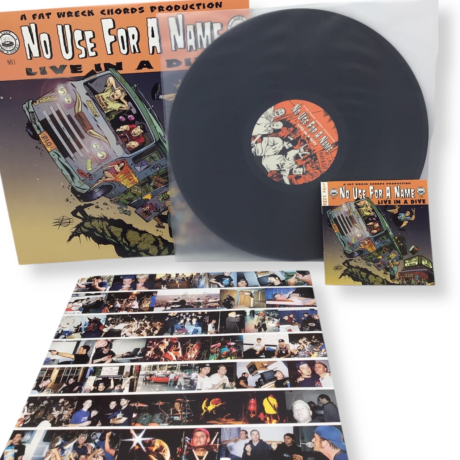 No Use for a Name – Live in a Dive Vinyl LP | 2001 Fat Wreck