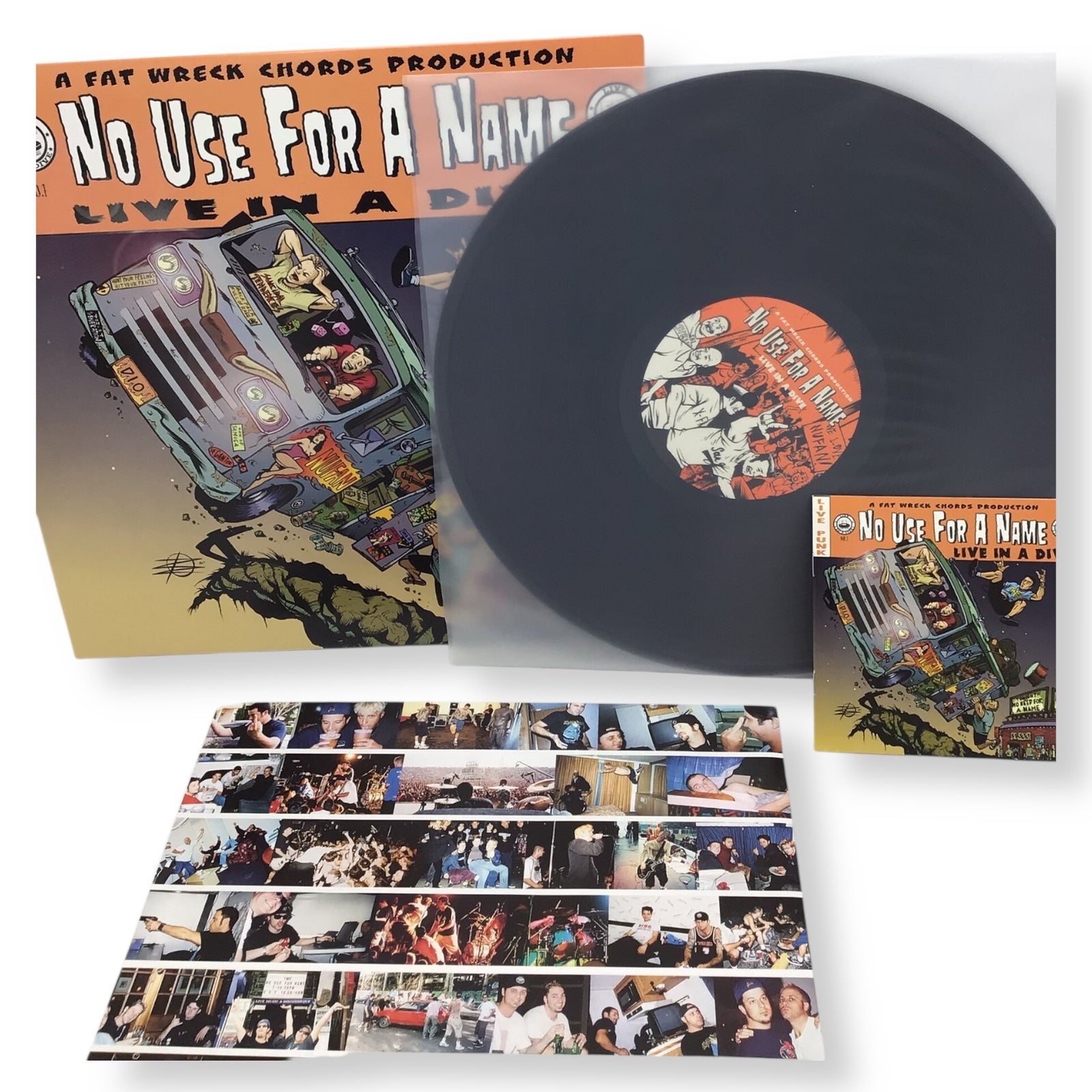 No Use for a Name – Live in a Dive Vinyl LP | 2001 Fat Wreck