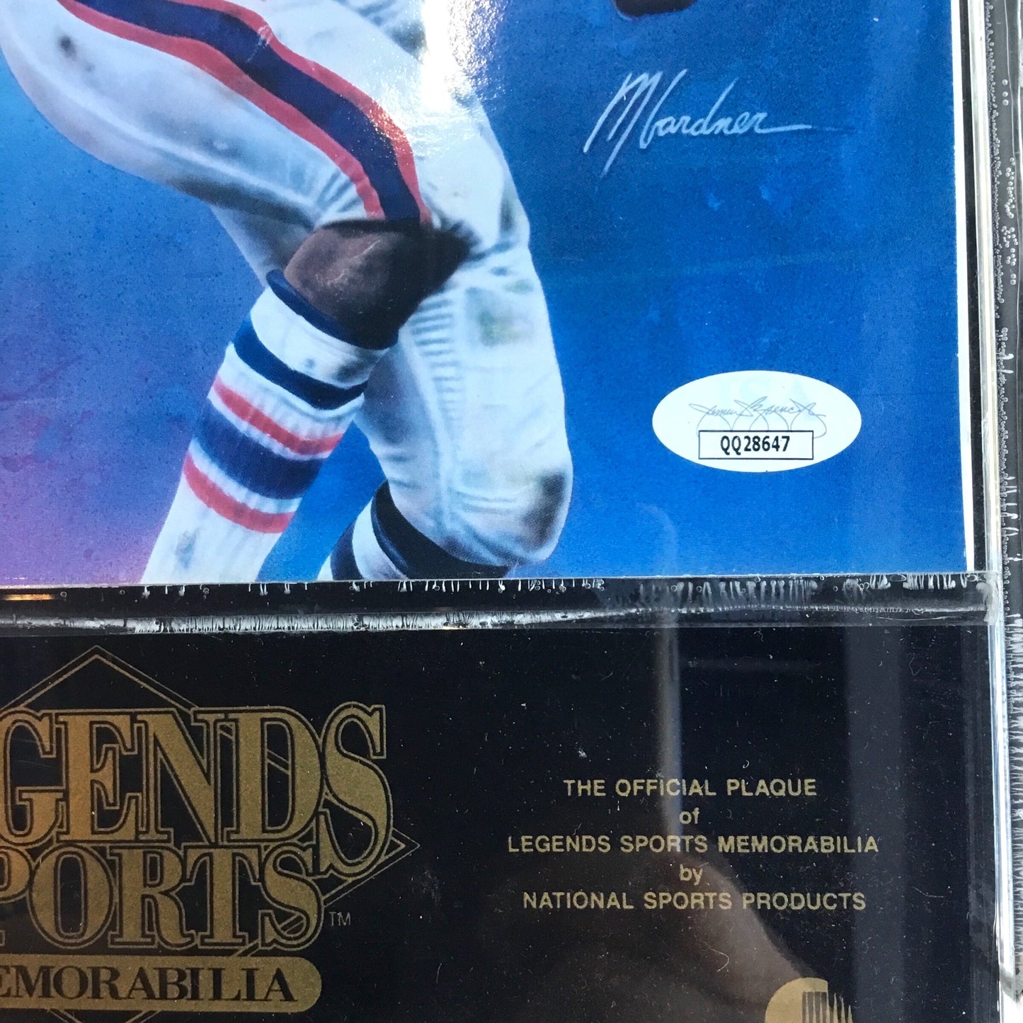 O.J. Simpson signed Legends Sports Magazine autograph JSA Certified