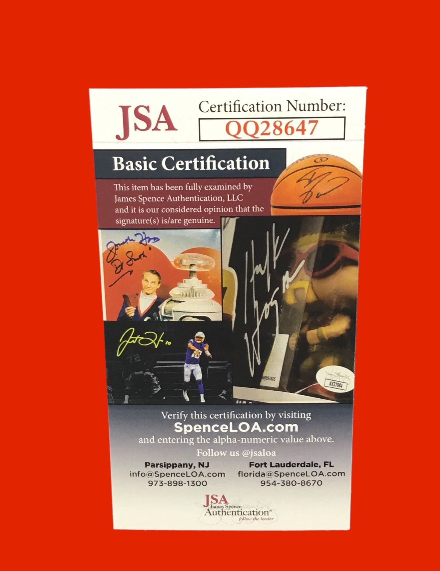 O.J. Simpson signed Legends Sports Magazine autograph JSA Certified