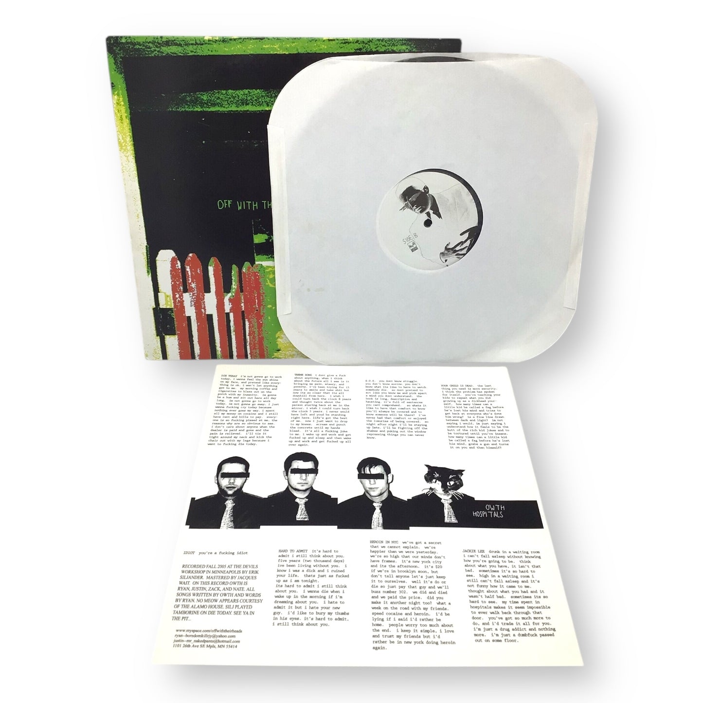 Off With Their Heads - Hospitals Vinyl LP | Preowned Punk Rock