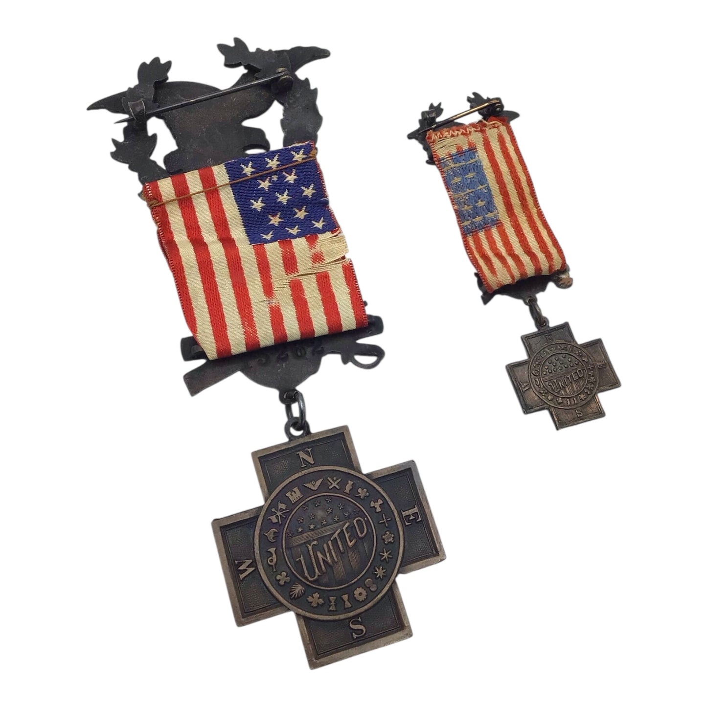 Original 1898–1902 Spanish–American War Veterans Medal – Cuba | Numbered Example w/ Rare Bar