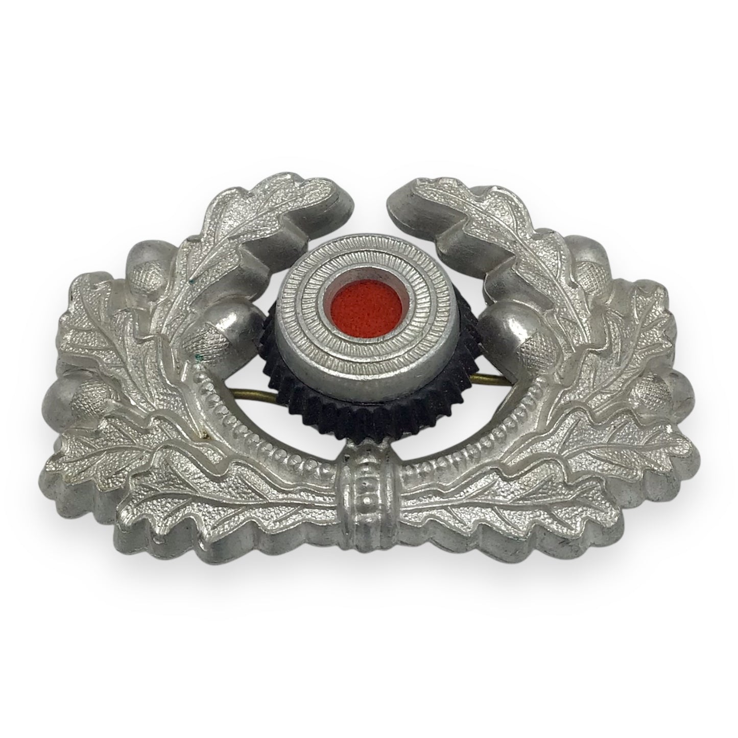 Original German WWII Army EM/NCO Cap Wreath & Cockade with Pins