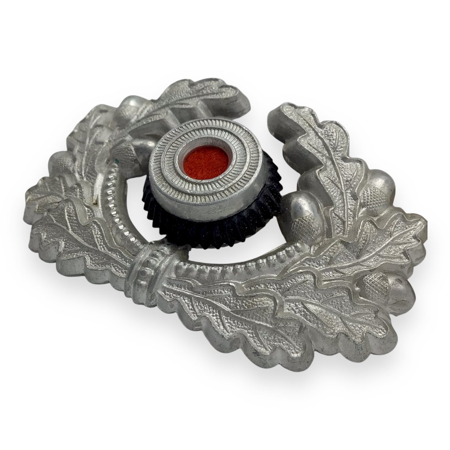 Original German WWII Army EM/NCO Cap Wreath & Cockade with Pins