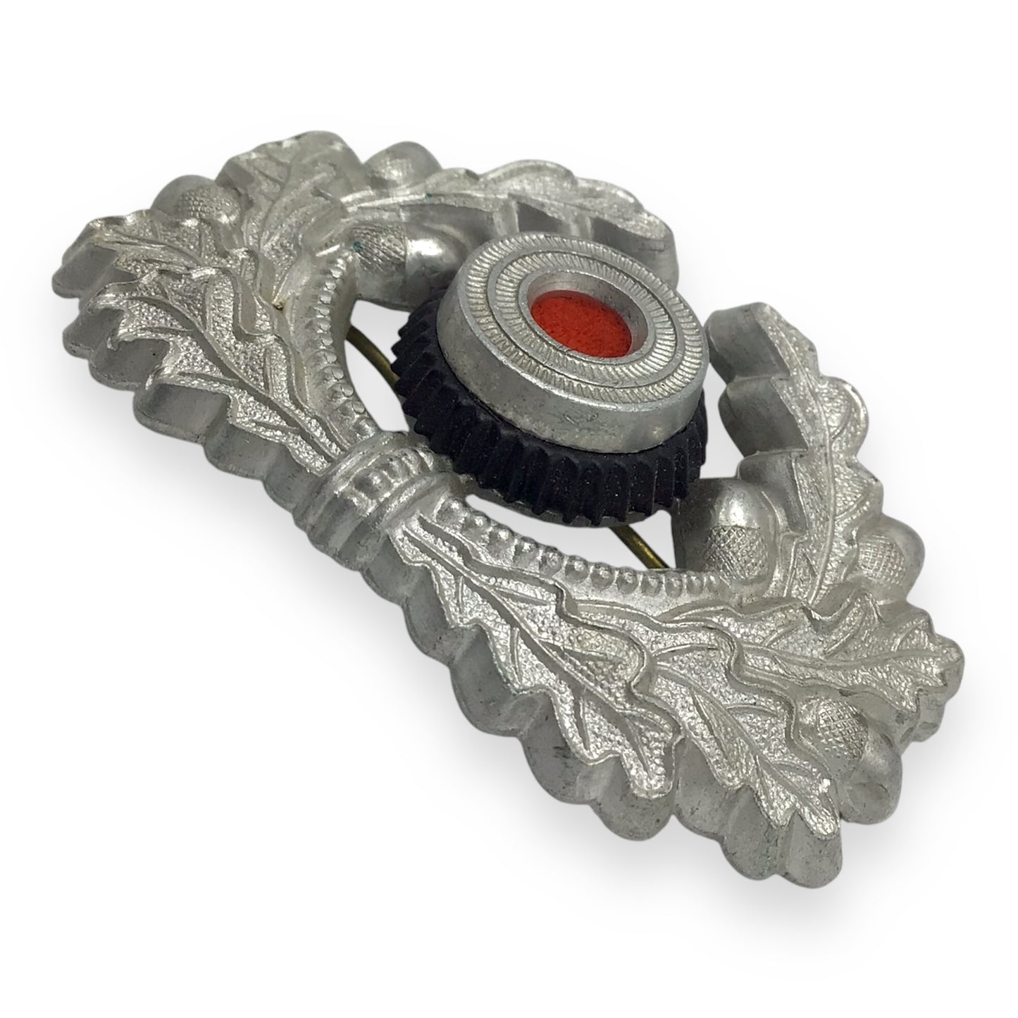Original German WWII Army EM/NCO Cap Wreath & Cockade with Pins