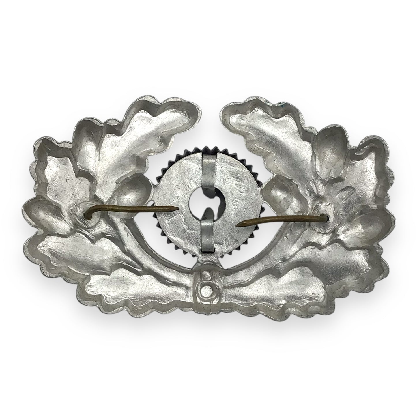 Original German WWII Army EM/NCO Cap Wreath & Cockade with Pins