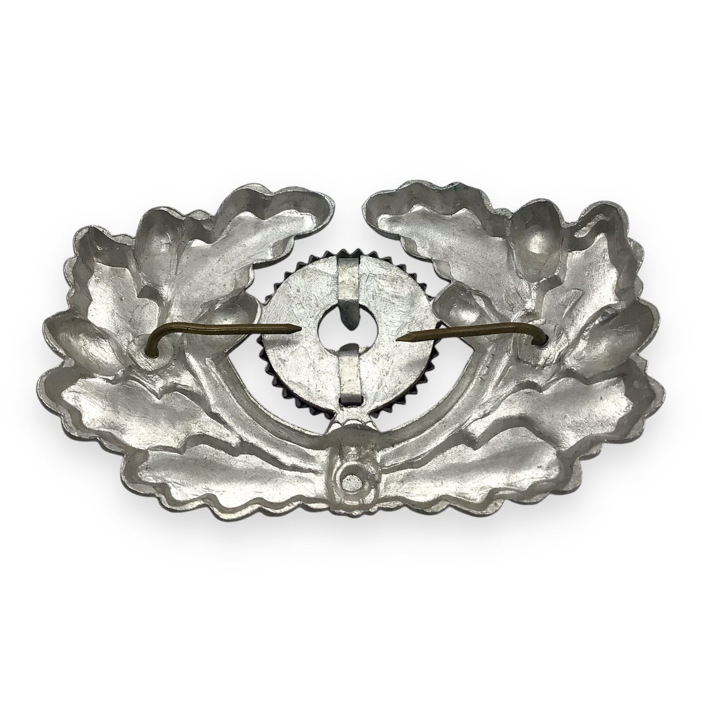 Original German WWII Army EM/NCO Cap Wreath & Cockade with Pins
