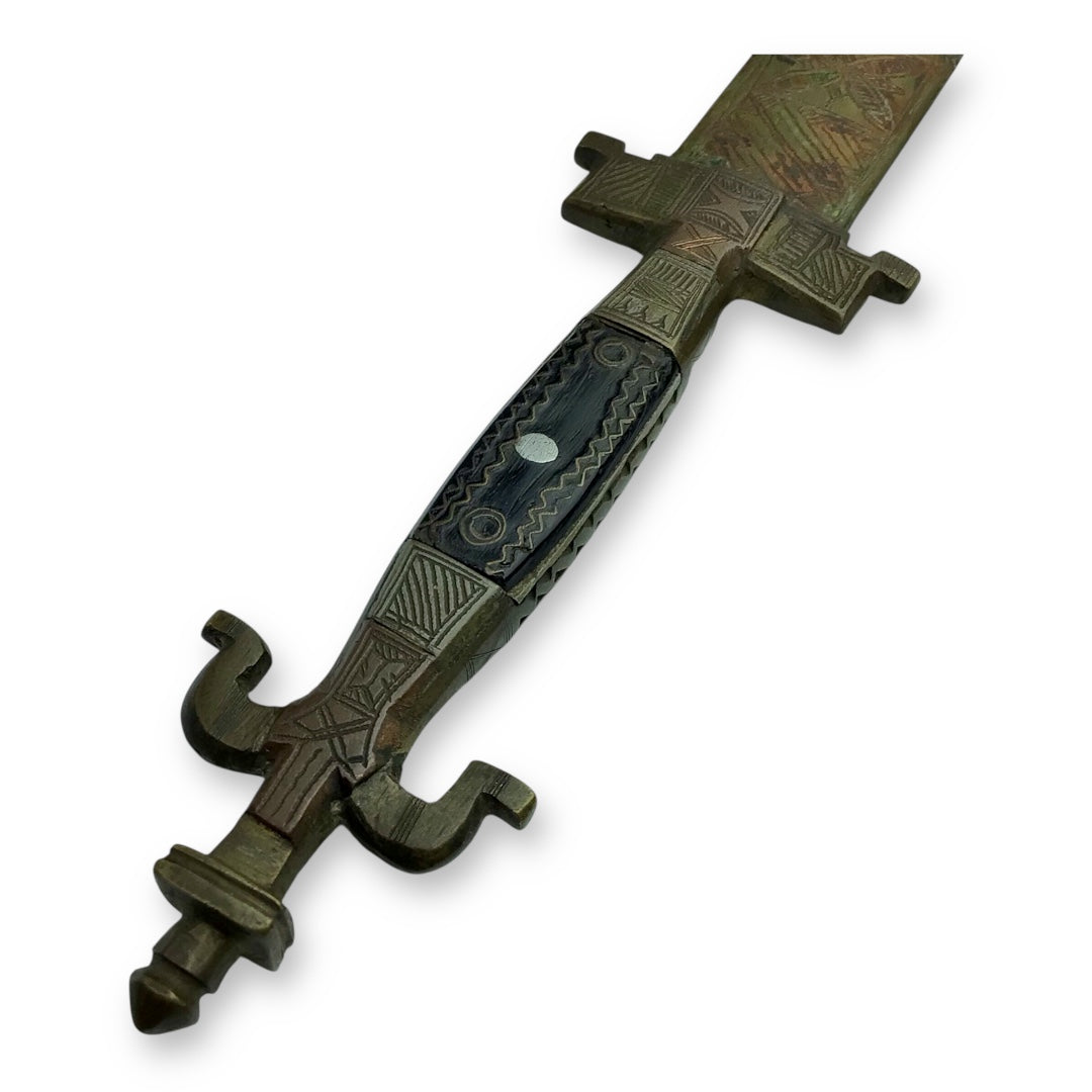 Ornate Antique Islamic African/Arabic Tribal Warrior's Dagger