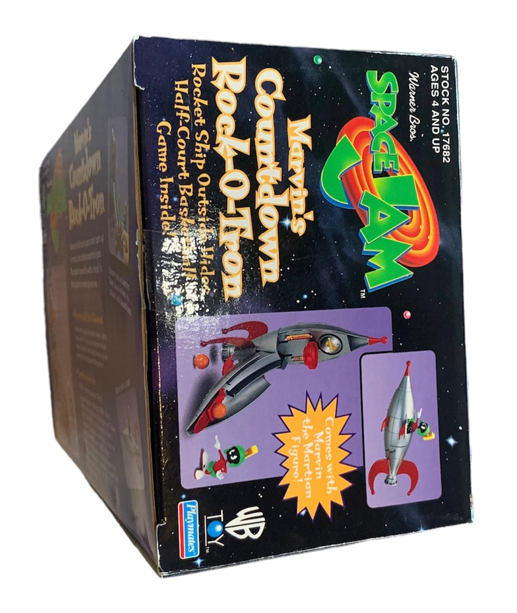 PLAYMATES SPACE JAM MARVIN’S COUNTDOWN ROCK-O-TRON PLAYSET MIB Michael Jordan