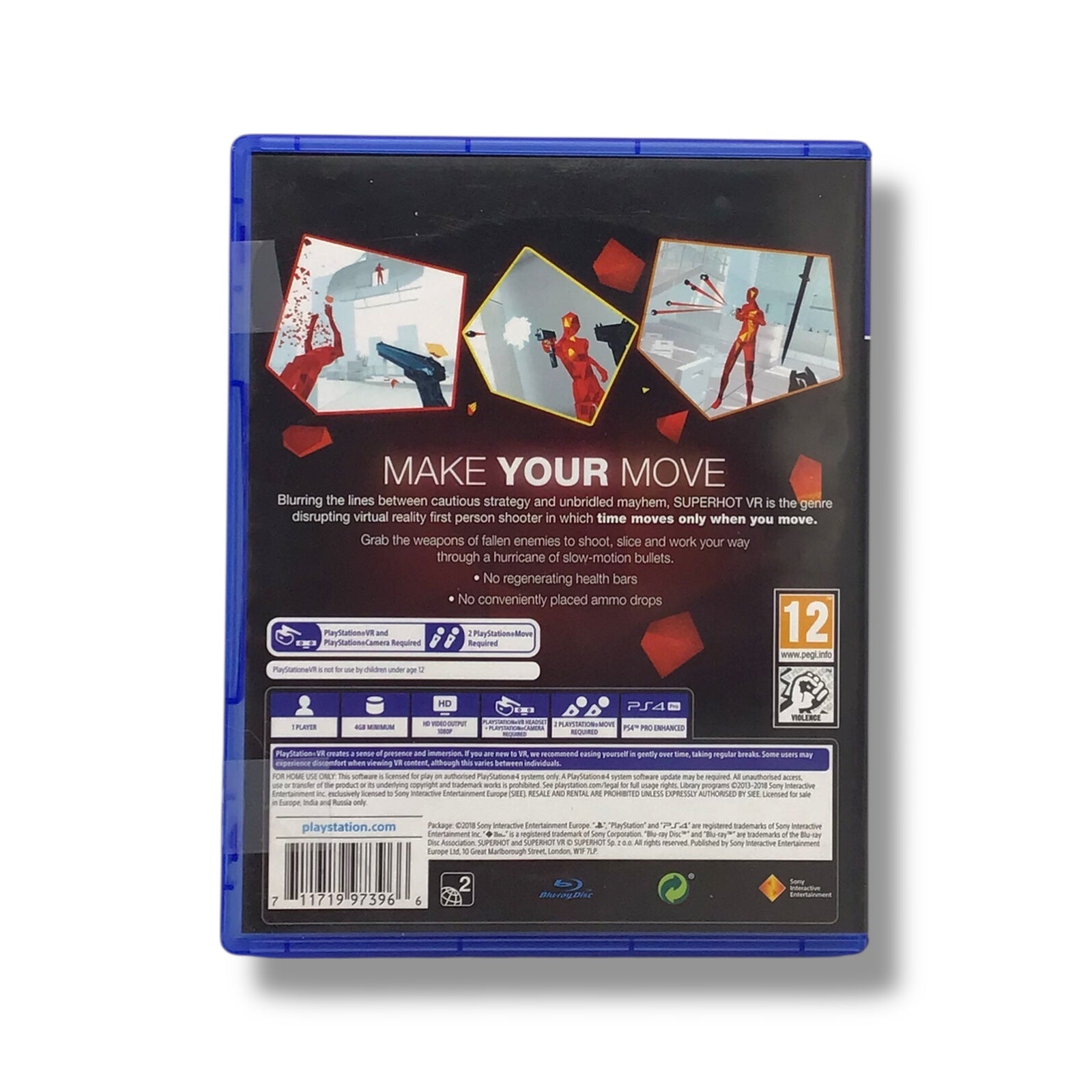 PS4 - SuperHot VR (PlayStation VR Required) Video Game