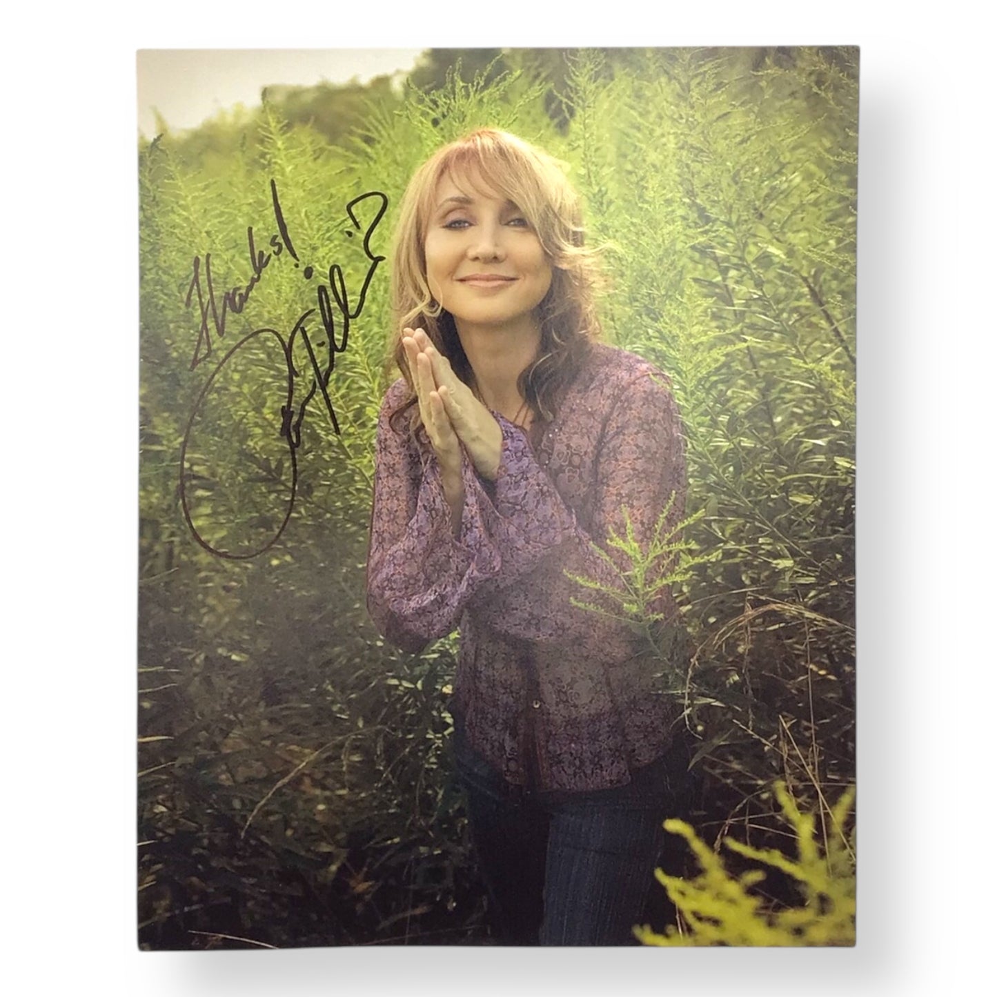 Pam Tillis Autographed 8x10 Color Photo – Country Music Legend