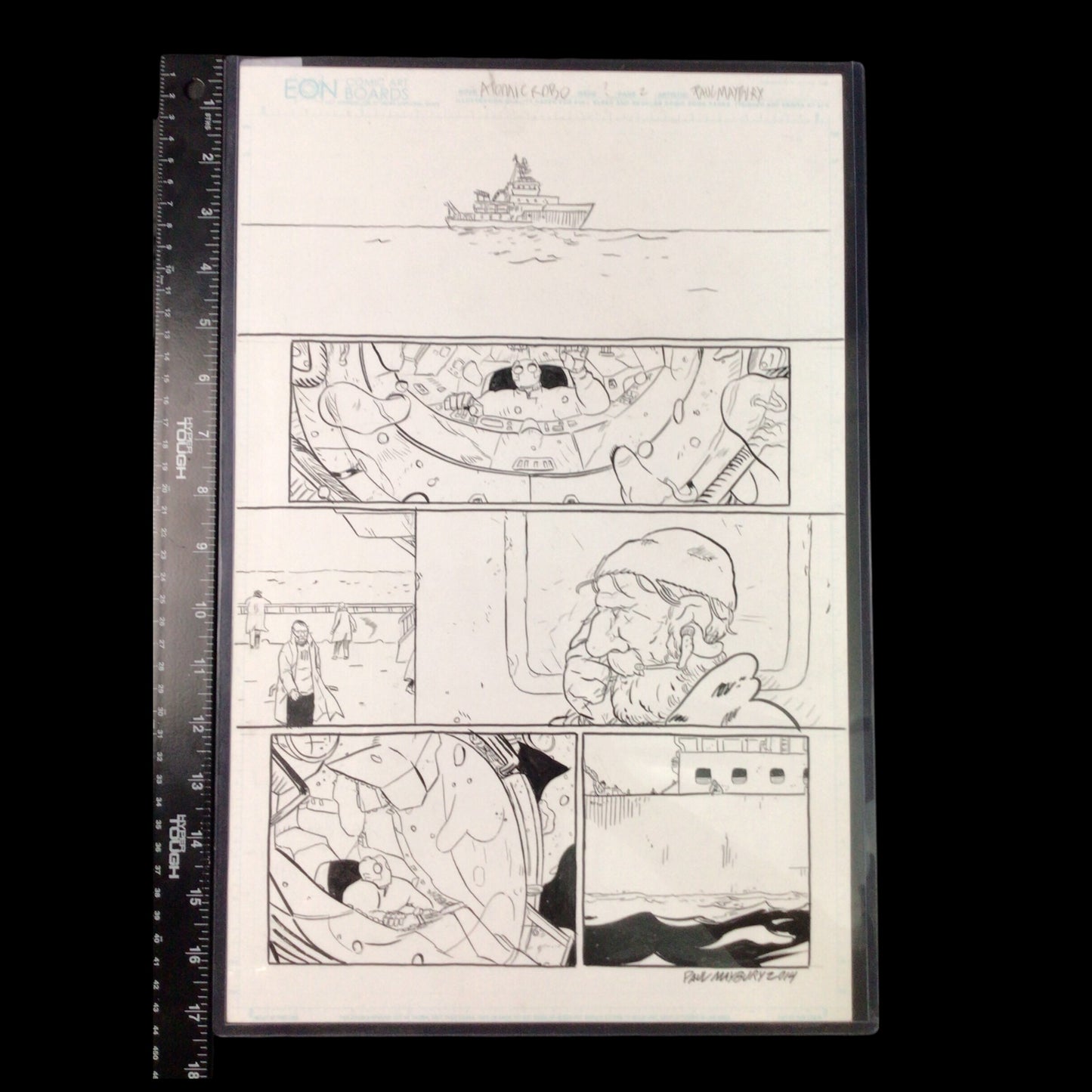 Paul Maybury - Real Science Adventures #3 - Autographed Original Comic Art