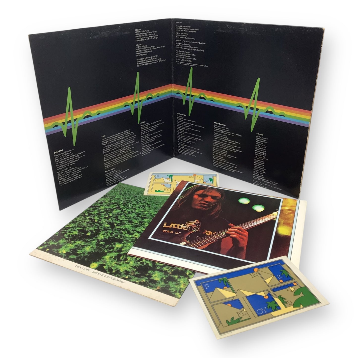 Pink Floyd – Dark Side of the Moon Vinyl LP | w/ 2 Posters