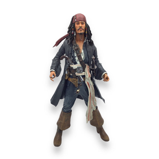 Pirates of the Caribbean Dead Man's Chest Capt. Jack Sparrow 18" Talking Figure NECA