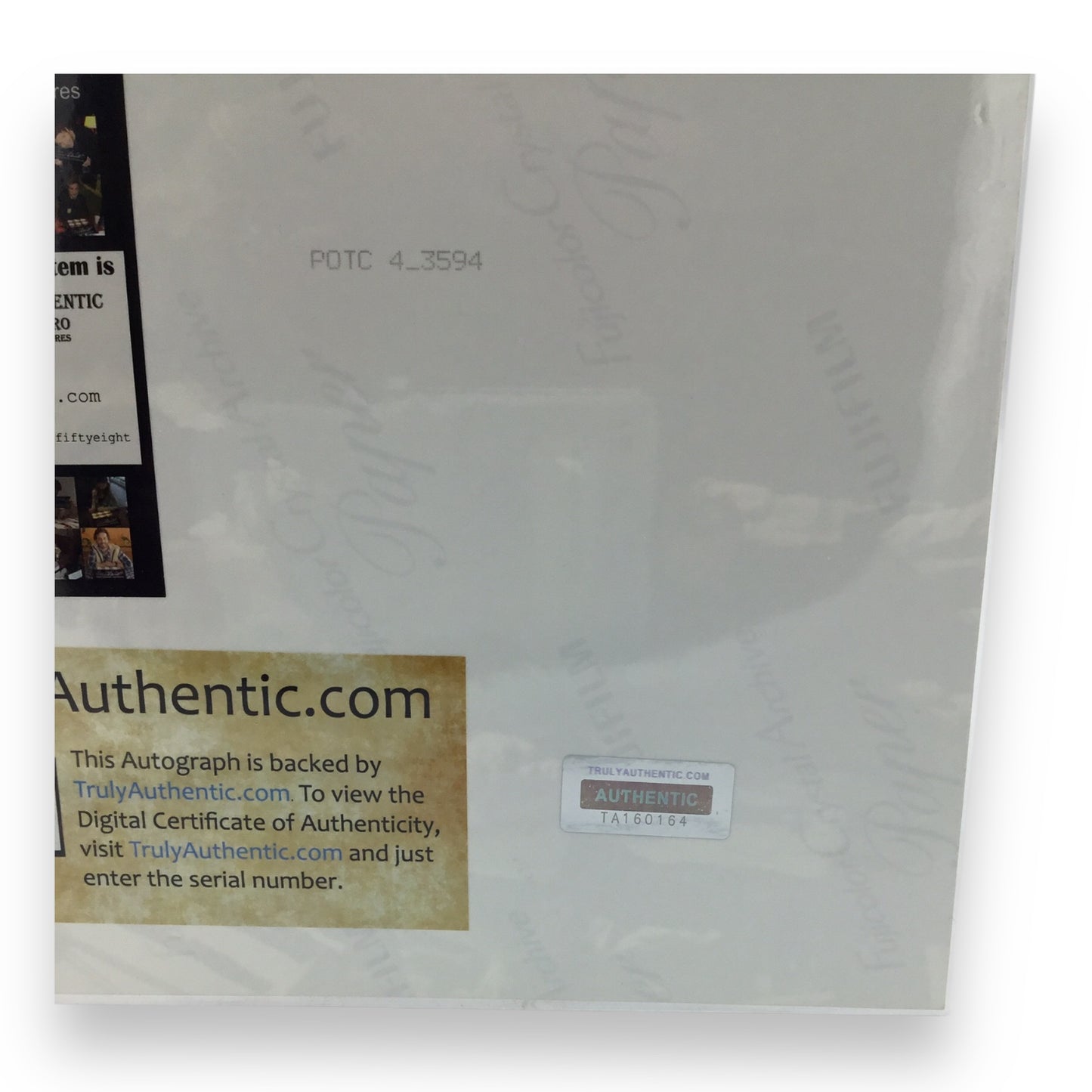 Pirates of the Caribbean - Lee Arenberg, David Bailie, & Martin Klebba Autographed Photo