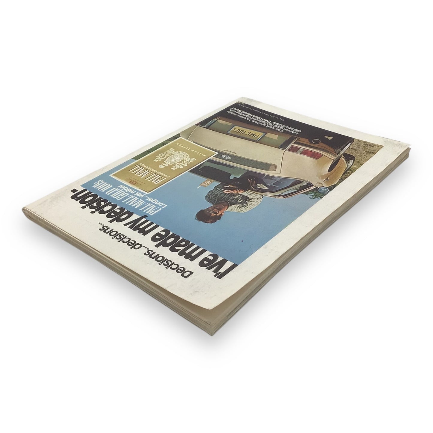 Playboy October 1971 - First Black Cover Model, Centerfold Intact