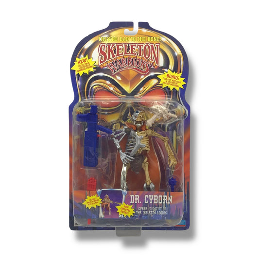 Playmates - Vintage Dr. Cyborn Action Figure | Skeleton Warriors