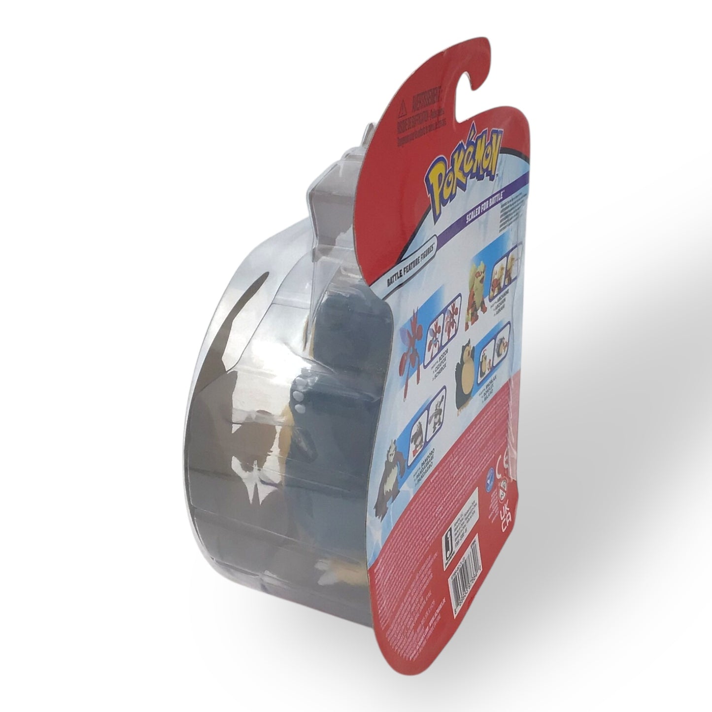Pokémon Deluxe Action Battle Feature Snorlax Figurine; Misprint Packaging ft. Scizor