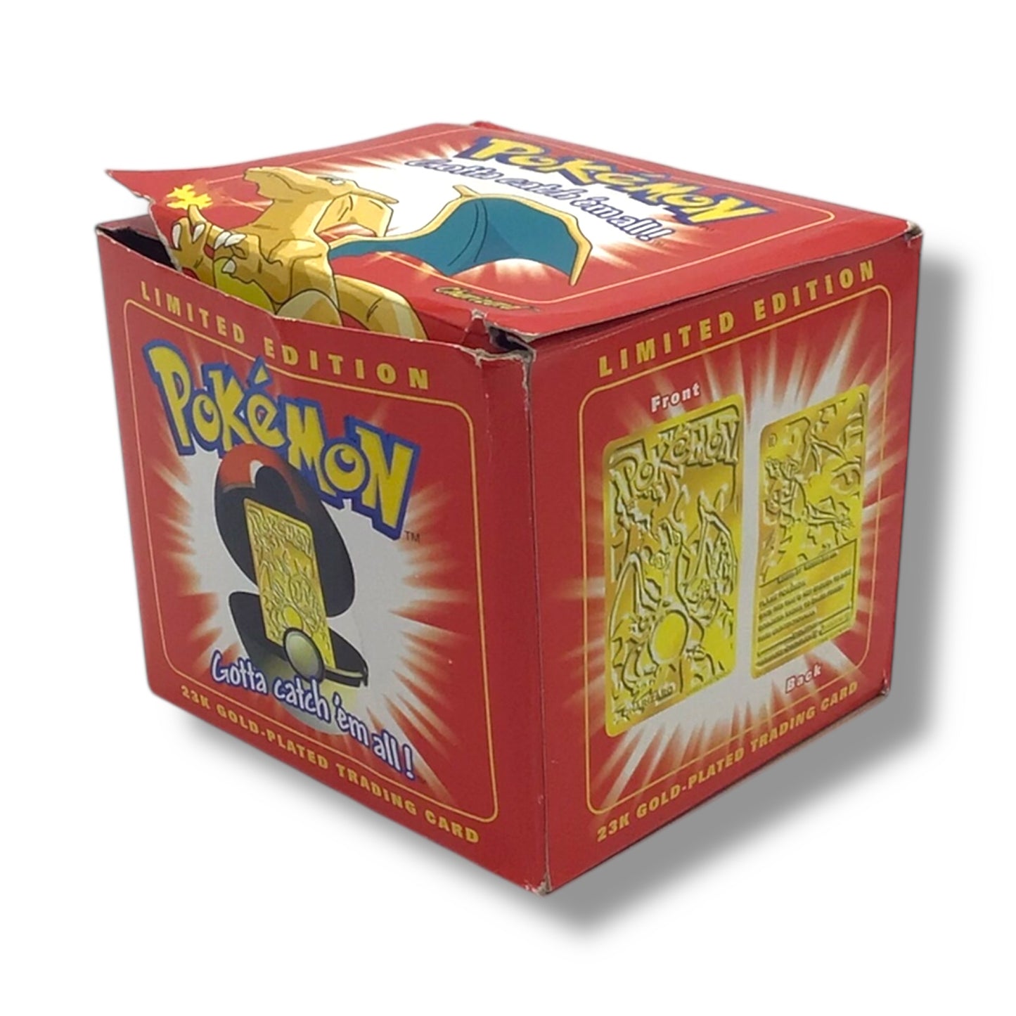 Pokémon - Limited Edition 23K Gold-Plated Trading Card | Charizard (#6)