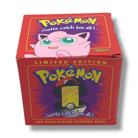 Pokémon - Limited Edition 23K Gold-Plated Trading Card | Jigglypuff (#39)