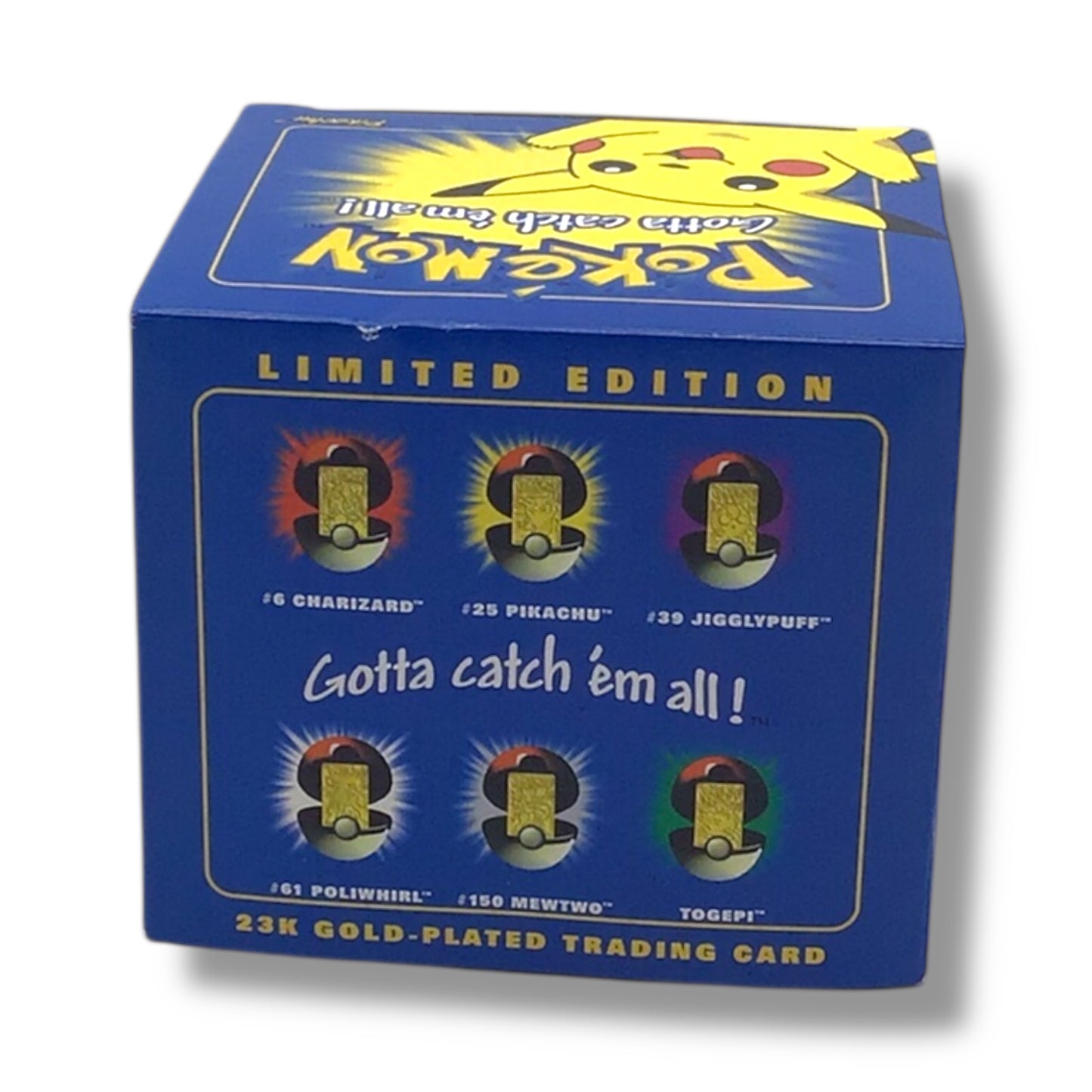 Pokémon - Limited Edition 23K Gold-Plated Trading Card | Pikachu (#25)
