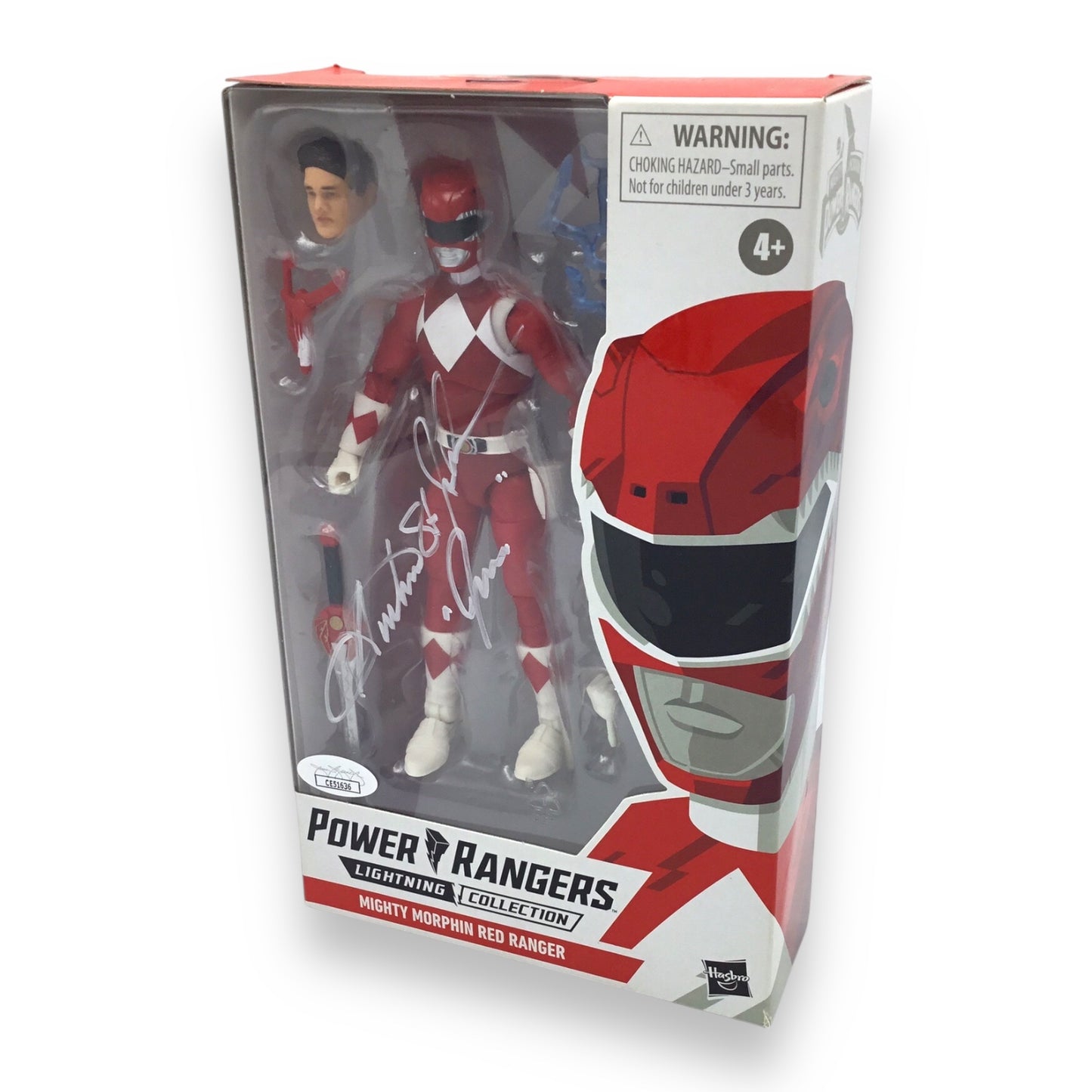 Power Rangers Lightning Collection Red Ranger Signed Austin St. John Sealed