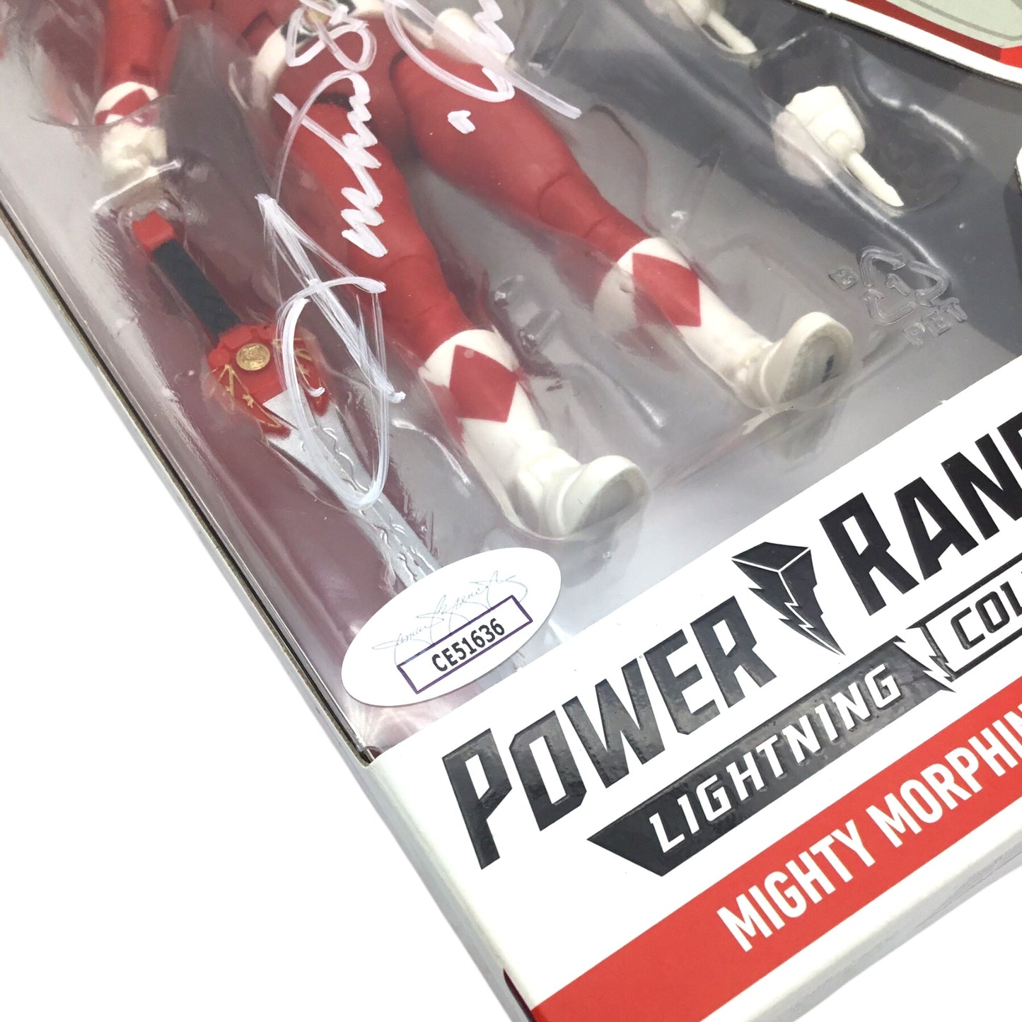 Power Rangers Lightning Collection Red Ranger Signed Austin St. John Sealed