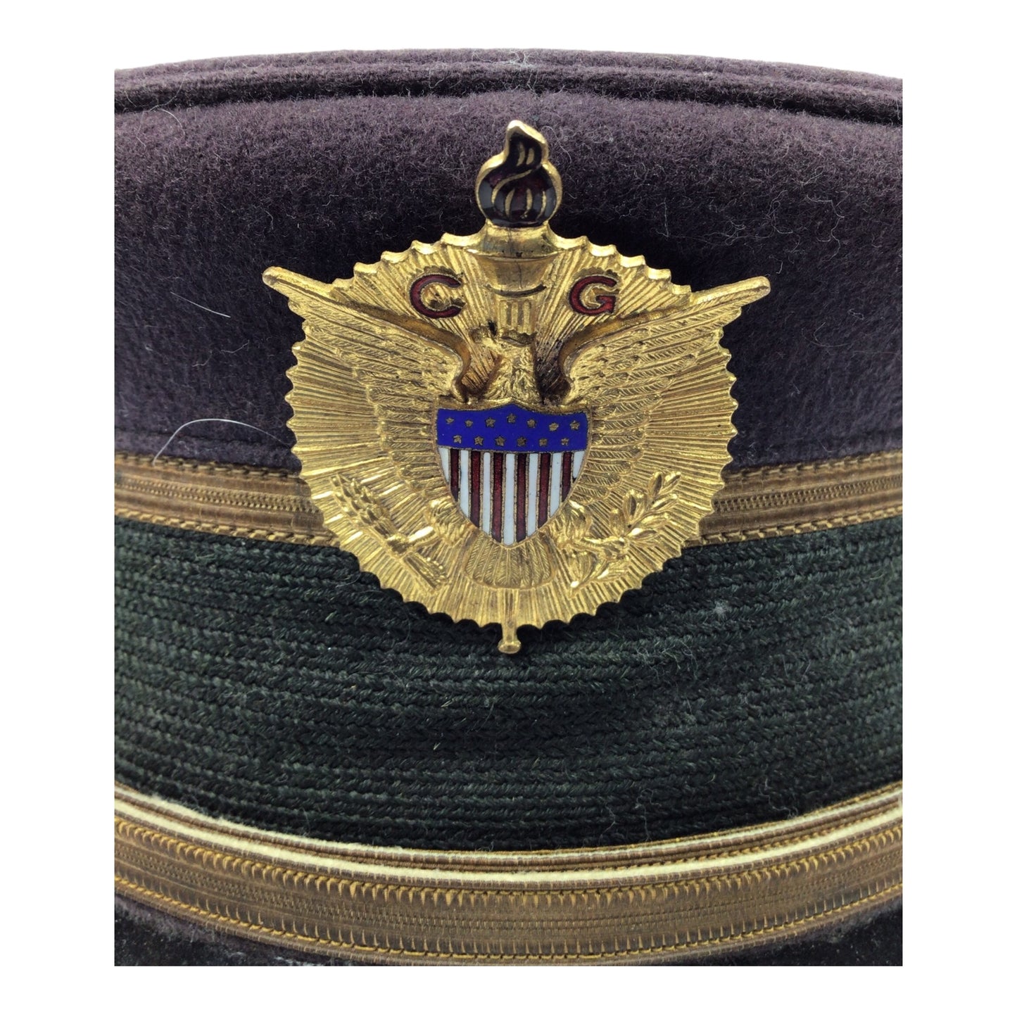 Pre-WW1 Patriotic Order of Sons of America Commandery General Visor