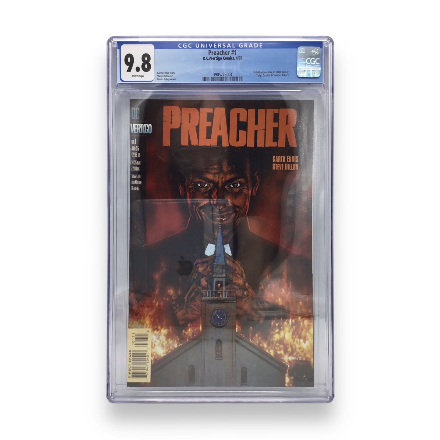 Preacher #1 - Preacher - DC Comics 1995 CGC 9.8