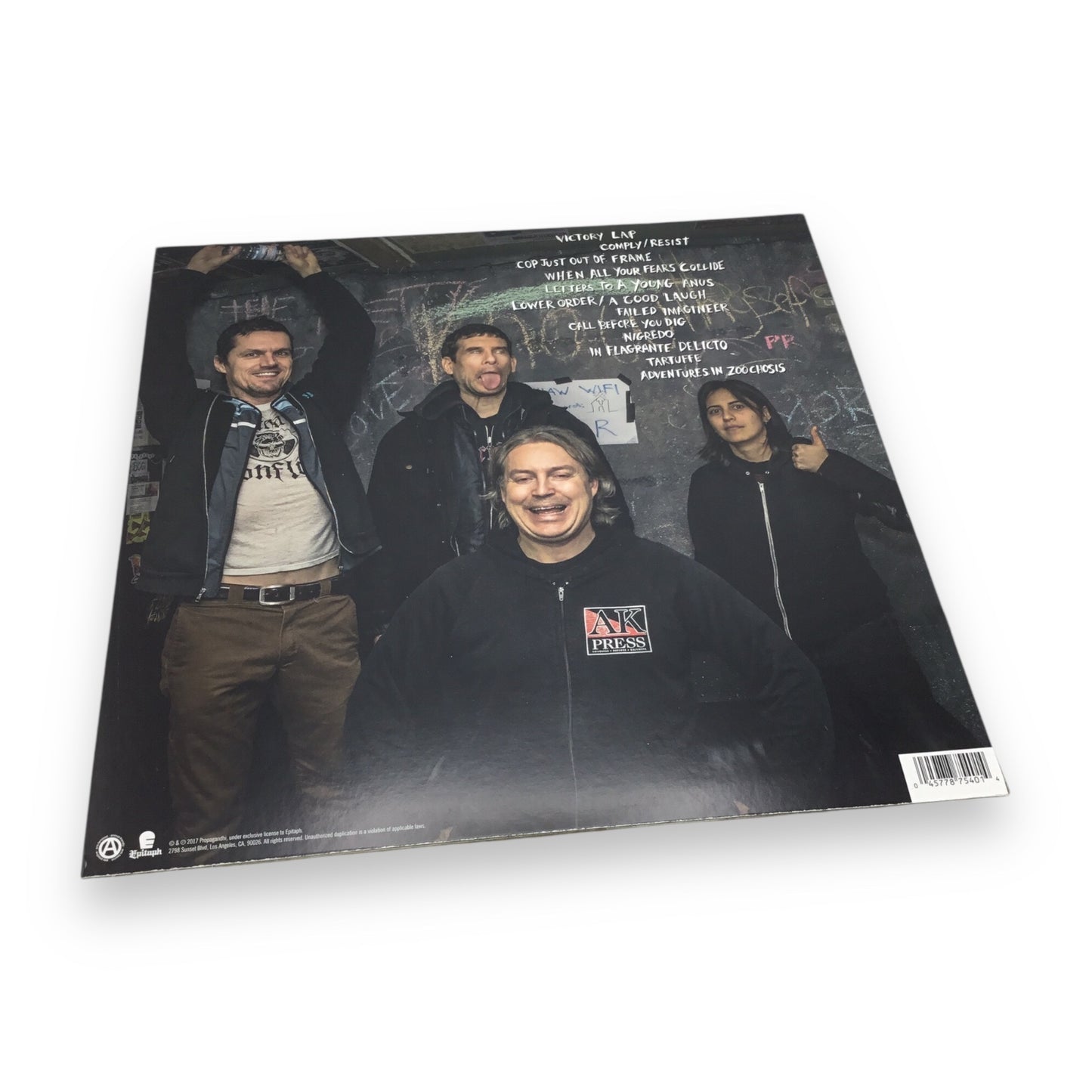 Propagandhi Victory Lap Vinyl LP Epitaph Records