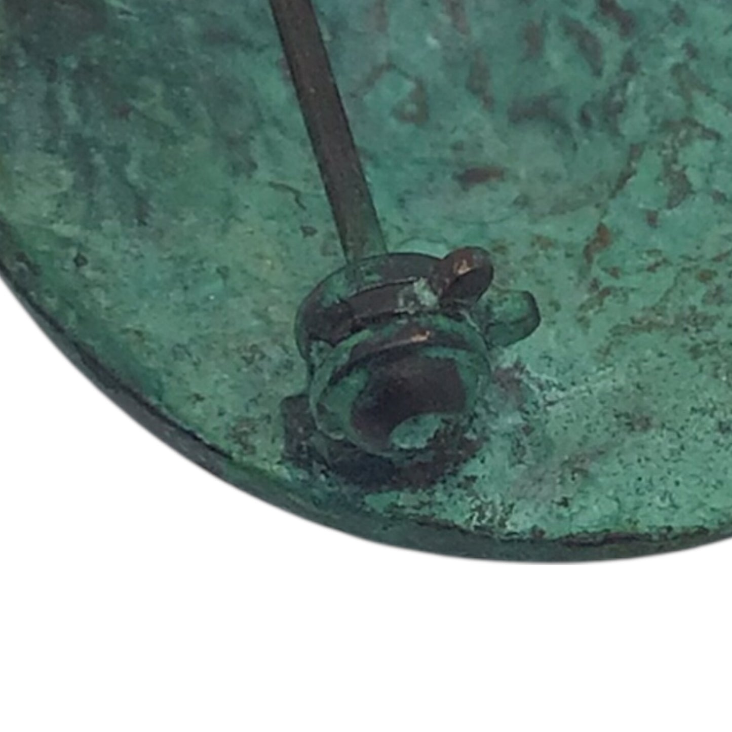 Prussian Bronze Hessian Lion Pin