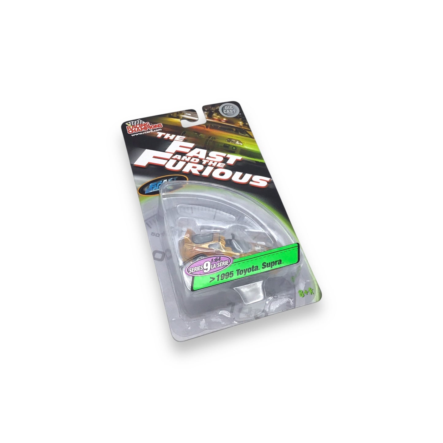 Racing Champions 2 Fast 2 Furious 1:64 Scale Series 9 | 1995 Toyota Supra | Brand New on Card