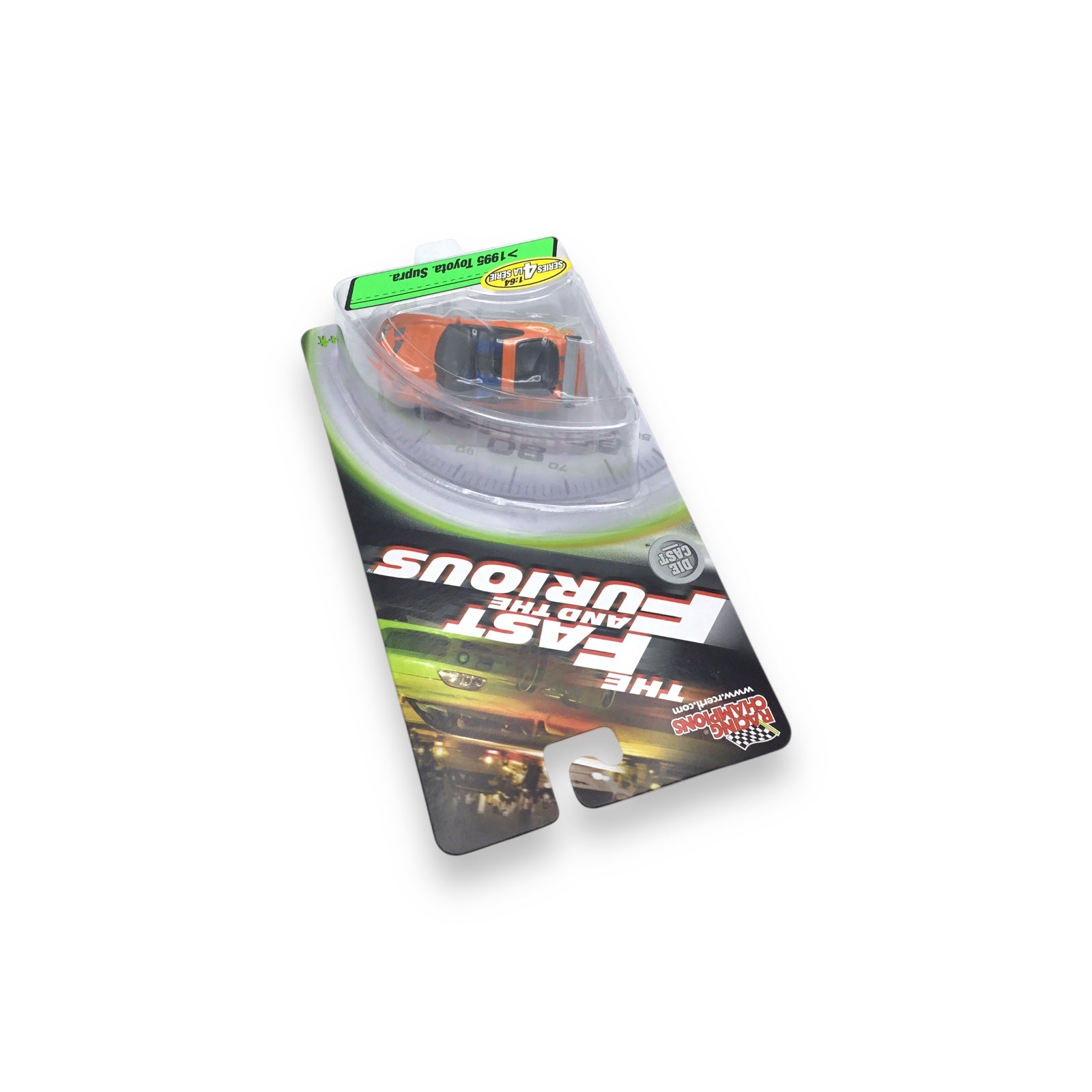 Racing Champions The Fast and The Furious 1:64 Scale Series 4 | 1995 Toyota Supra | Brand New on Card