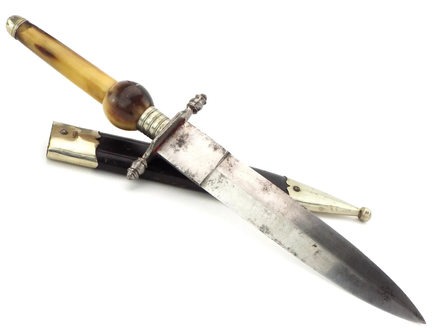 Rare American Revolutionary War-Era Spanish Plug Bayonet Dagger