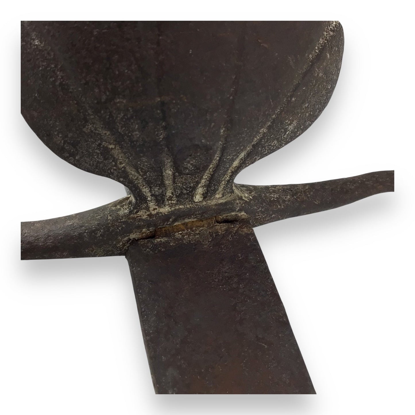 Rare Italian Nobleman's Falchion Sword w/ Pierced Fullers & Scabbard -Mid 16th C