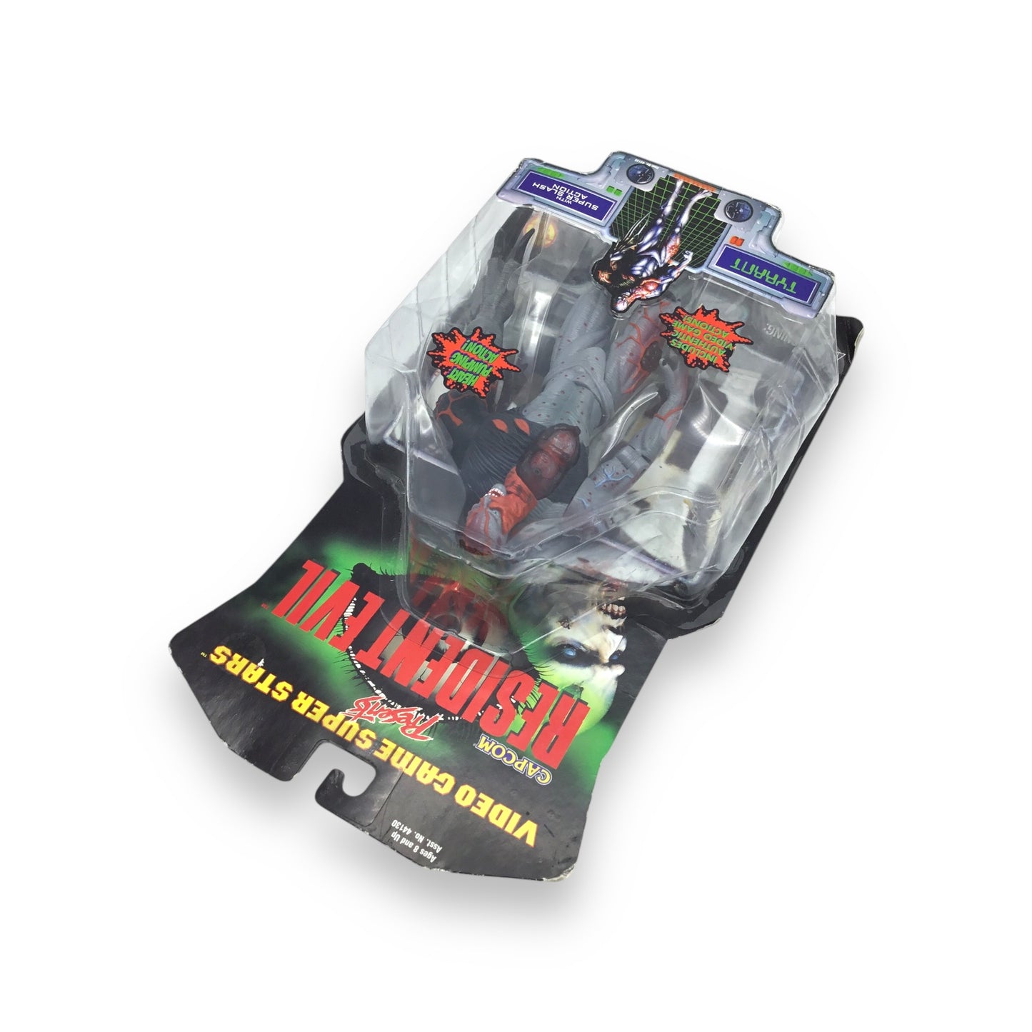 Resident Evil Tyrant Action Figure | Video Game Super Stars Series by ToyBiz | New on Card