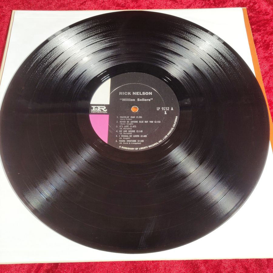 Rick Nelson - Million Sellers - LP 9232