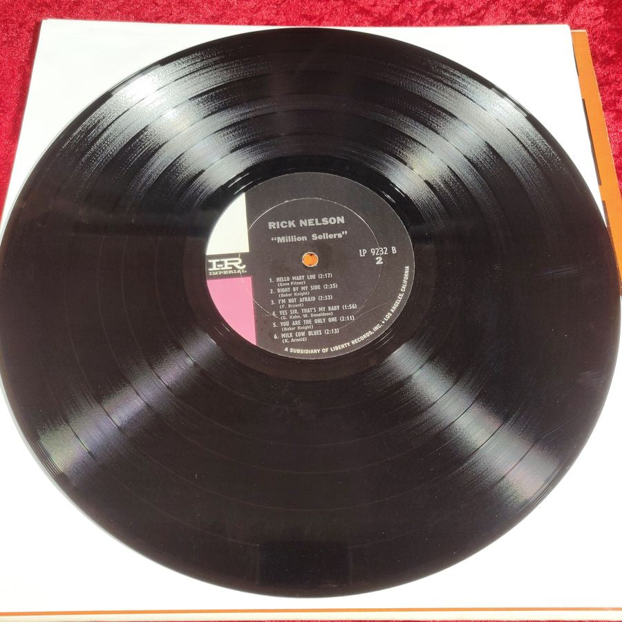 Rick Nelson - Million Sellers - LP 9232