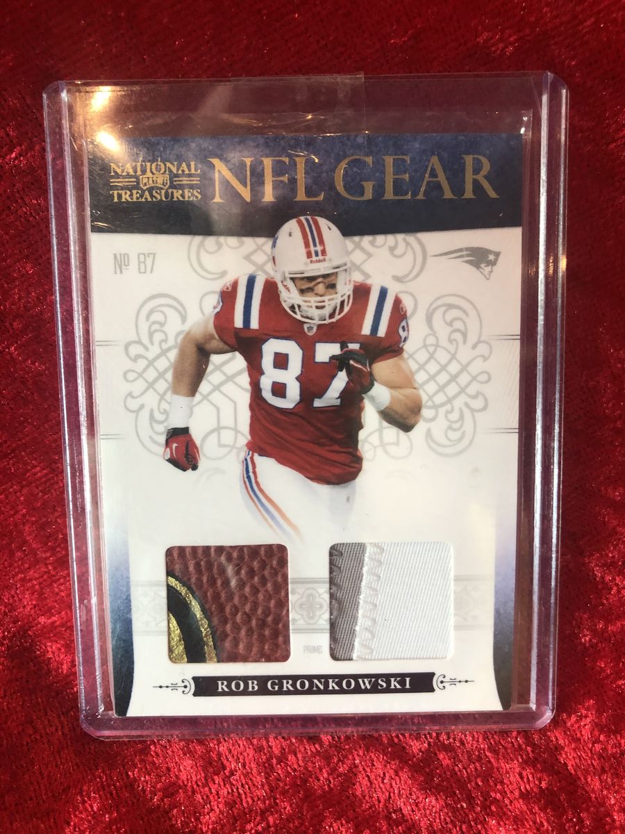 Rob Gronkowski Patriots Certified Authentic Autographed Mini