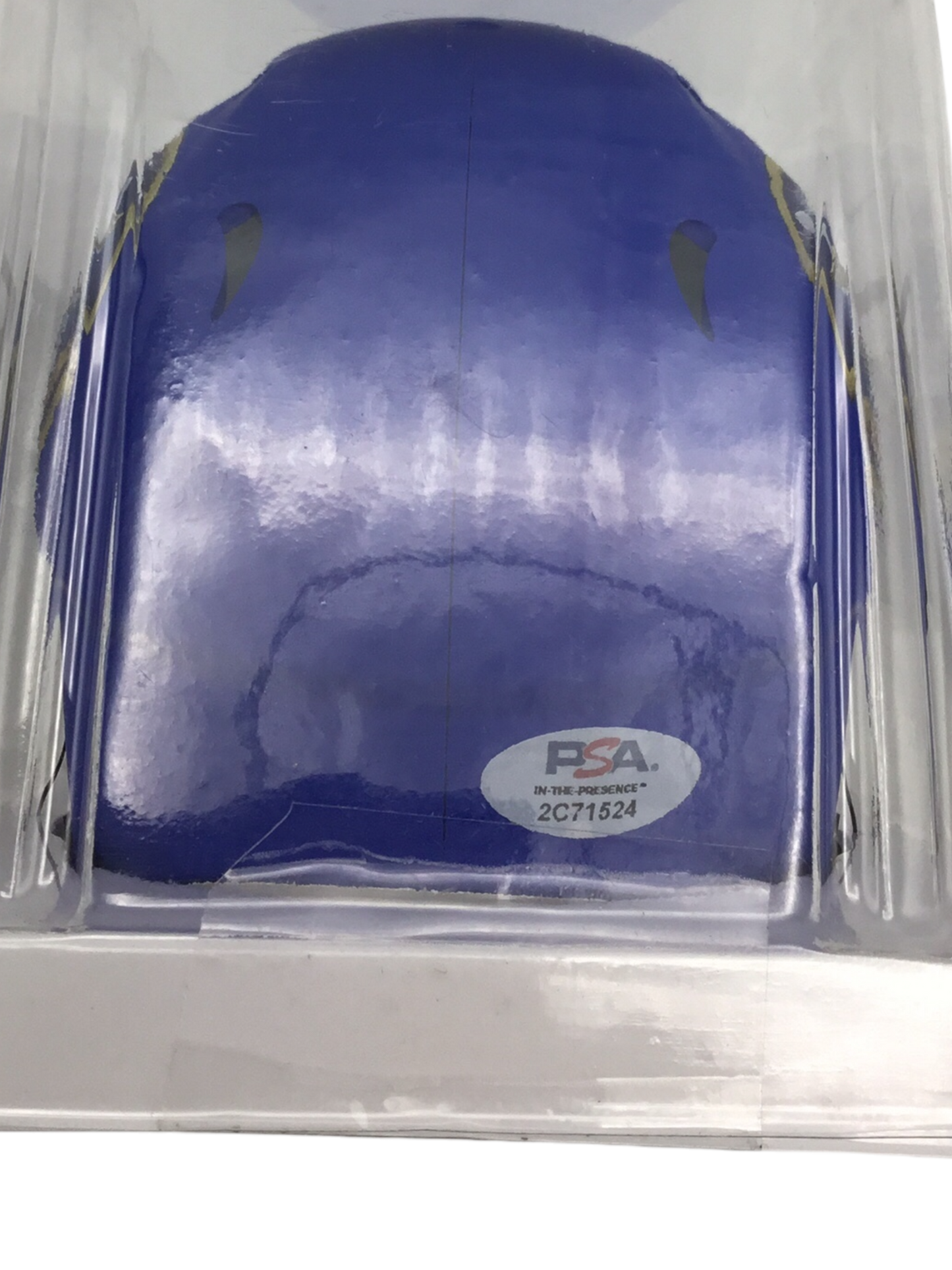 Robert O'Neall Signed Mini Seal Team Six Football Helmet PSA Certified