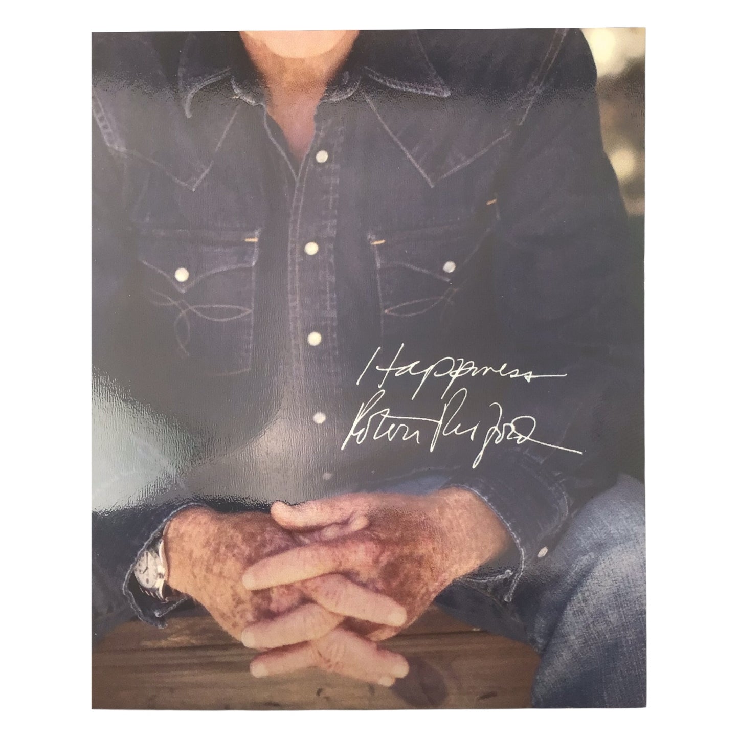 Robert Redford Signed Photograph - 10" x 8" Hollywood Memorabilia