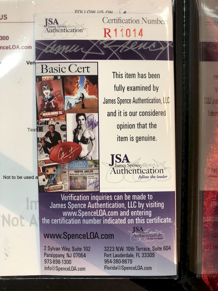 Roger Staubach Cowboys Signed Football w/ Figure & Jersey Card – JSA COA Shadowbox