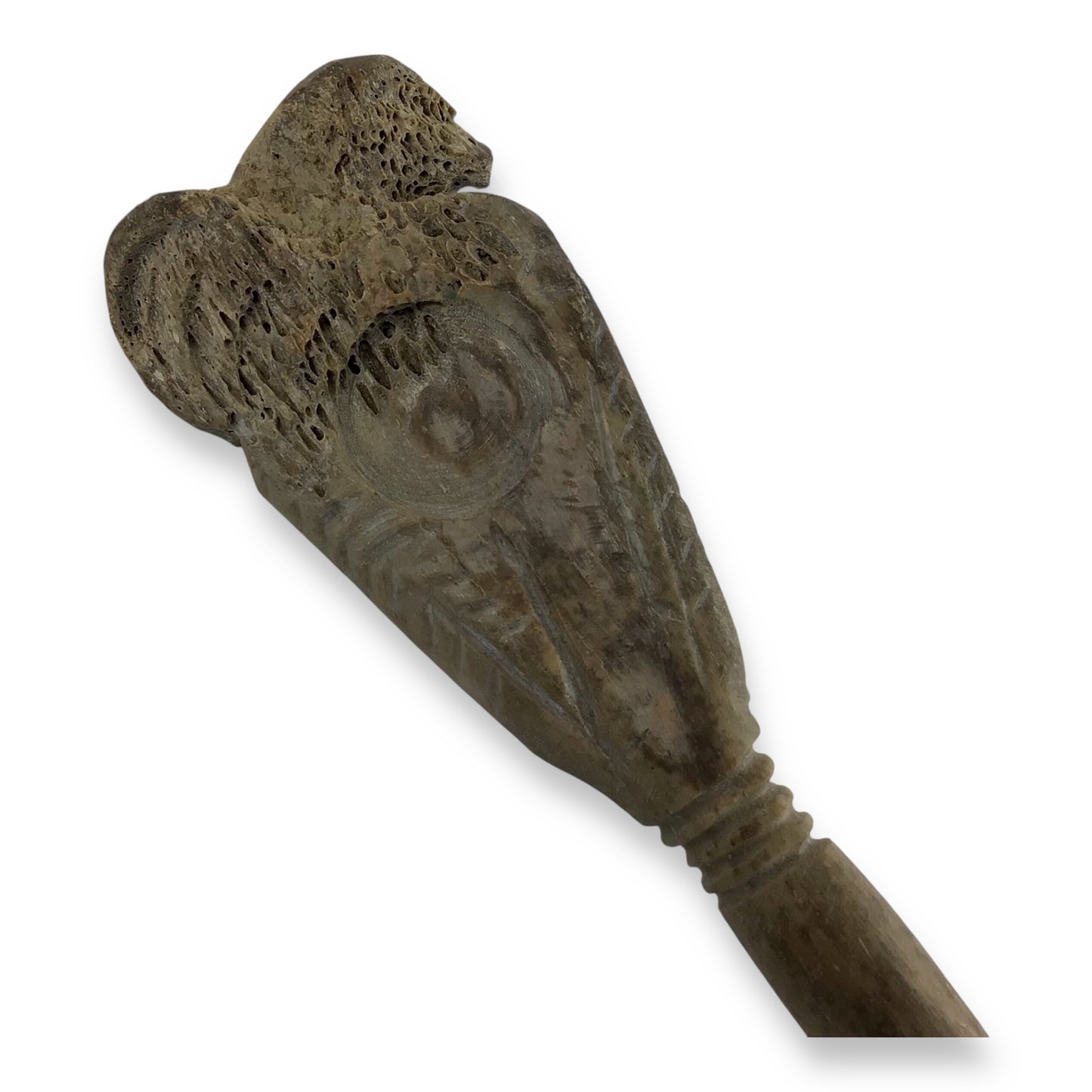 Roman Decorated Bone Eagle Top Hair Toga Dress Pin 2nd-3rd Century A.D.