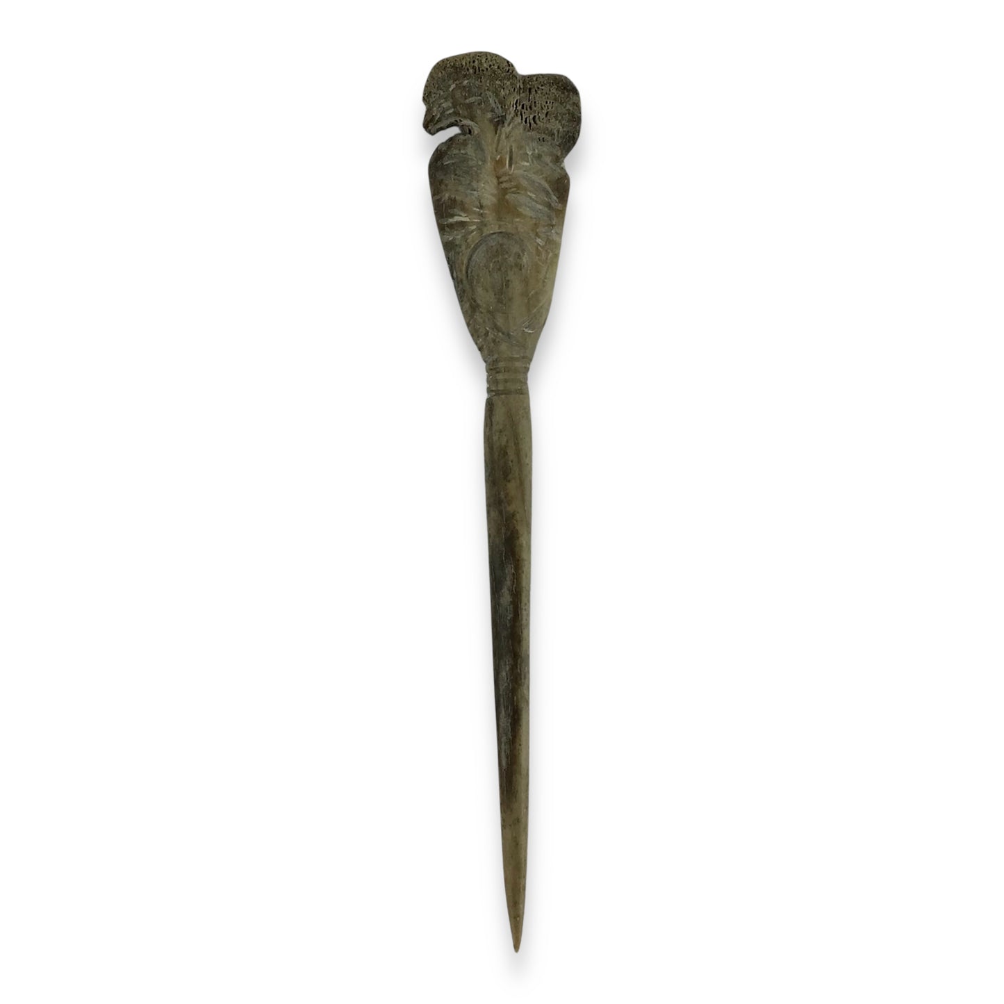 Roman Decorated Bone Eagle Top Hair Toga Dress Pin 2nd-3rd Century A.D.