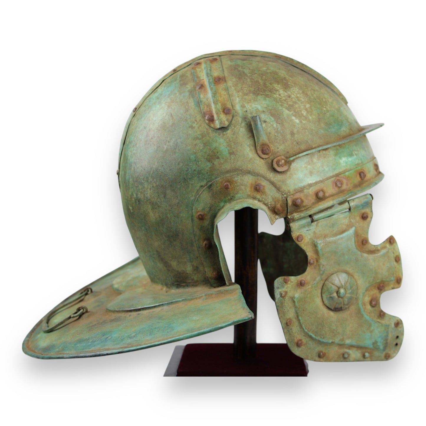 Roman Legionary Bronze Helmet – Named Weisenau Type, 2nd Century A.D.
